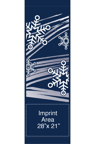 SNOWFLAKE SERENADE STREET BANNER - Image 54