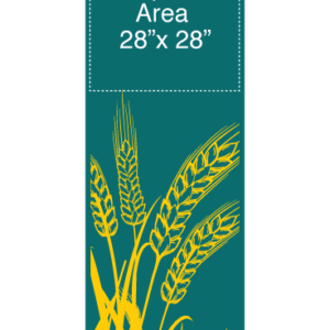 October Wheat Blowing In Wind Street Banner 14124