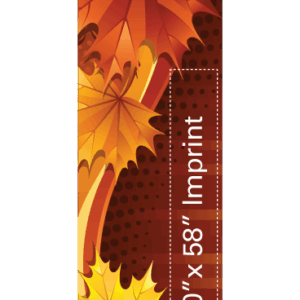 Vibrant Autumn Maples Street Banner 14941