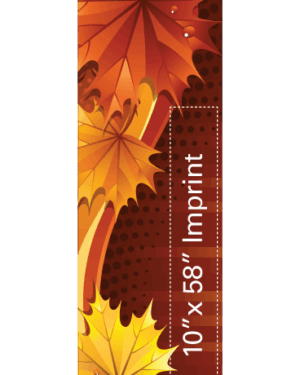 Vibrant Autumn Maples Street Banner 14941