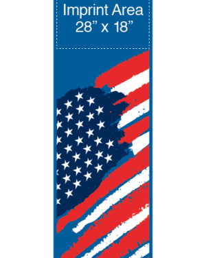 Artsy Freedom Flag Street Banner 16301
