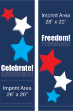 Celebrate Freedom Stars Street Banner Set 16302