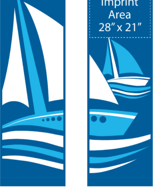 Sailing Away Street Banner Set 17203
