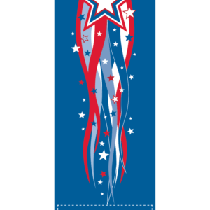Freedom Star Street Banner 17204