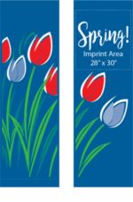 Spring Traditional Tulips Street Banner Set 18301