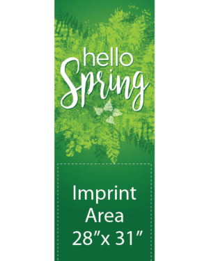 Hello Green Spring Street Banner