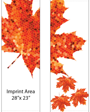 Bright Maple Leaf Street Banner Set 18942