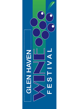 Modern Wine Festival Street Banner