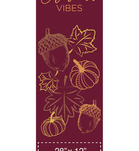 Cool Autumn Vibes Street Banner CAVB20823 22