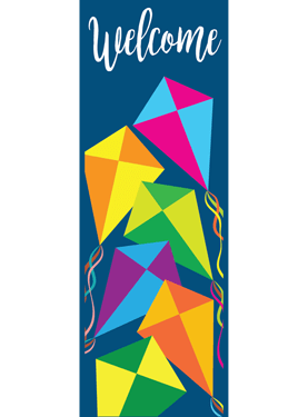 Bright Kites Galore Street Banner