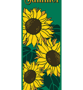 Fields Of Sunflowers Street Banner