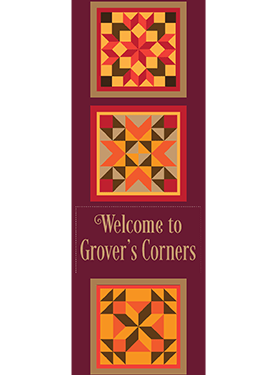 Fall Glory Quilts Street Banner 21816