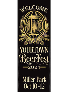 Yourtown Beer Fest Street Banner 21818