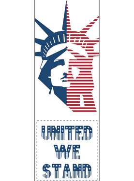 United Lady Liberty Street Banner 21905