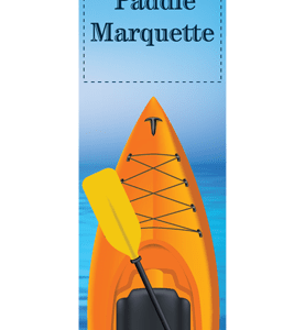 Kayak The Day Away Street Banner