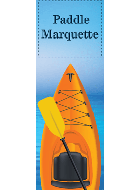 Kayak The Day Away Street Banner