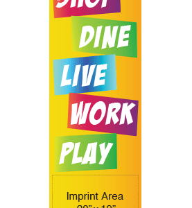 Shop Dine Live Street Banner