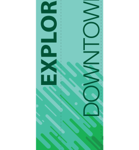 Creative Displays Explore Street Banner