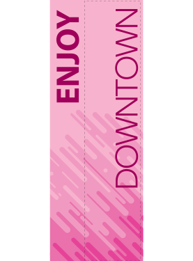 Creative Displays Enjoy Street Banner