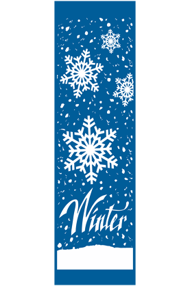 SNOWFLAKE SERENADE STREET BANNER - Image 97