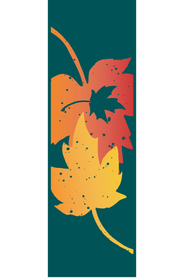 Brilliant Autumn Splendor Street Banner 93661