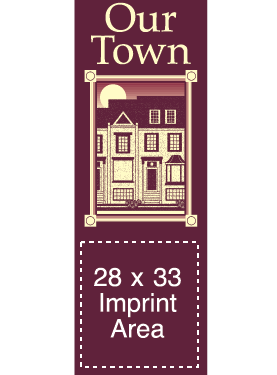 Creative Displays Our Town Framed Street Banner 99116