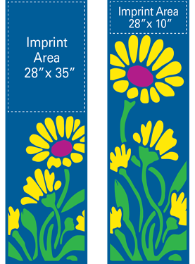 Creative Displays Double Daisy Fun Street Banner Set