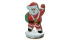 6' Gingerbread Santa Fiberglass Display