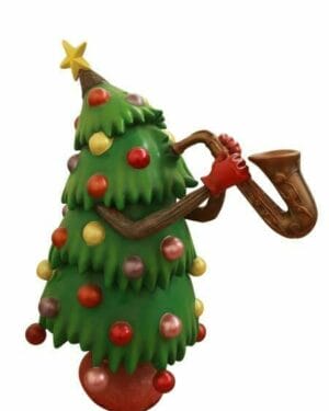 4' Mr. Green Sax Fiberglass Display