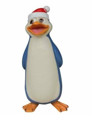4' Richard the Penguin Singing Fiberglass Display