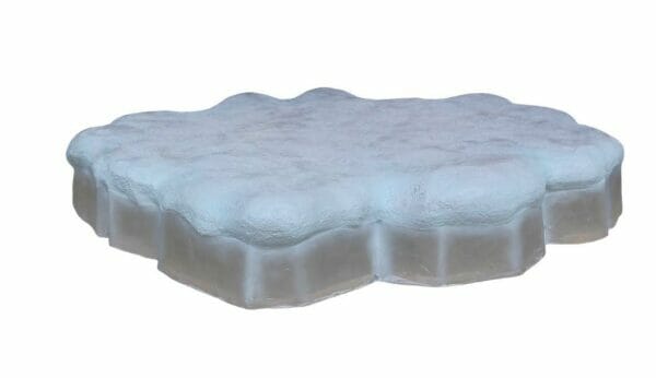 1' Snowflake Fiberglass Holiday Display