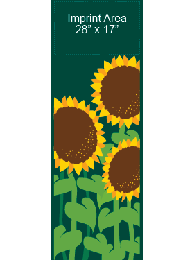 Creative Displays Fancy Sunflowers Trio Street Banner