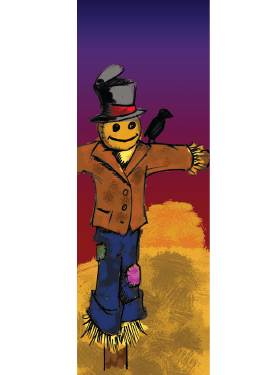 Creative Displays Silly Harvest Scarecrow Street Banner 09939