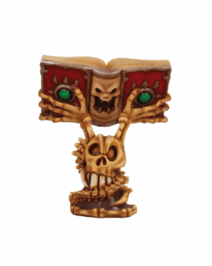 Creative Displays 3 Foot Resin Horror Book With Stand Display