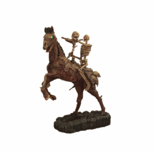 8.5' Dark Rider Halloween Fiberglass Display