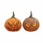2.5' Monster Pumpkin Halloween Fiberglass Display