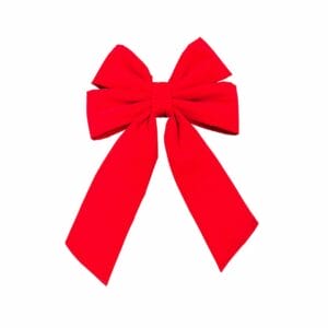 Creative Displays18" Deluxe Red Velvet with Gold Trim Bows