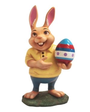 2 Foot Ben The Easter Bunny Fiberglass Display