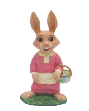 2 Foot Berta The Easter Bunny Fiberglass Display