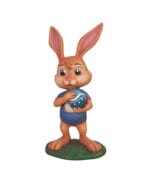 2 Foot Brody The Easter Bunny Fiberglass Display