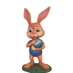 2 Foot Brody The Easter Bunny Fiberglass Display
