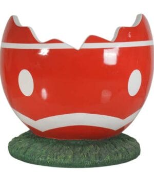 3 Foot Cracked Easter Egg Photo Op Fiberglass Display