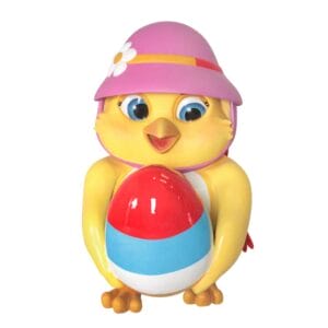 3 Foot Easter Chick 2 Fiberglass Display
