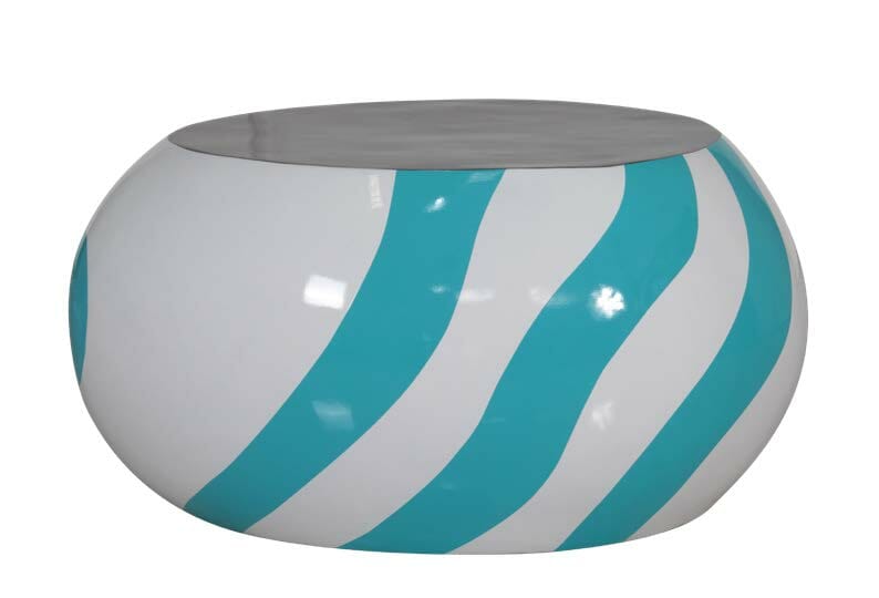 2 Foot Easter Egg Table Fiberglass Display