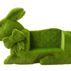6 Foot Grass Bunny Sofa Fiberglass Display