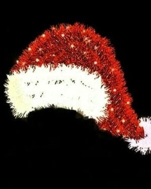1.5 Bow Commercial Garland Tree Topper