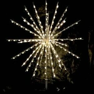 6' Snowburst LED Commercial Tree Topper