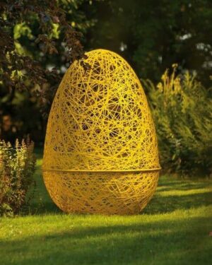 Easter Egg Fiberglass Light Display