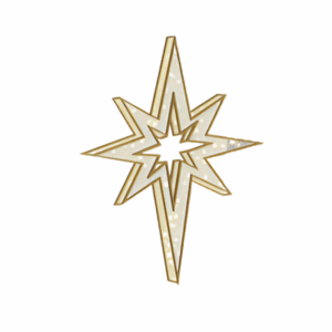 6.5' 3D LED Bethlehem Star Dimensional Display (1)
