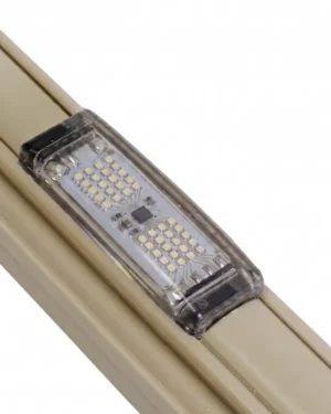 commercial permanent lighting track sand color